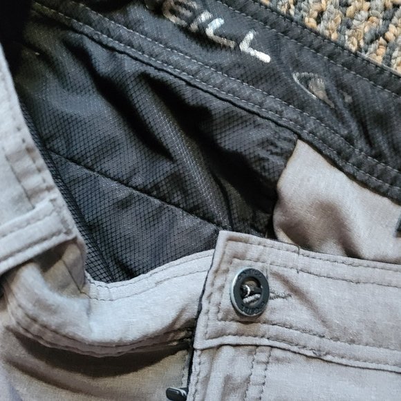 O'Neill Hybrid Tan Board Shorts Size 30 - Picture 9 of 12